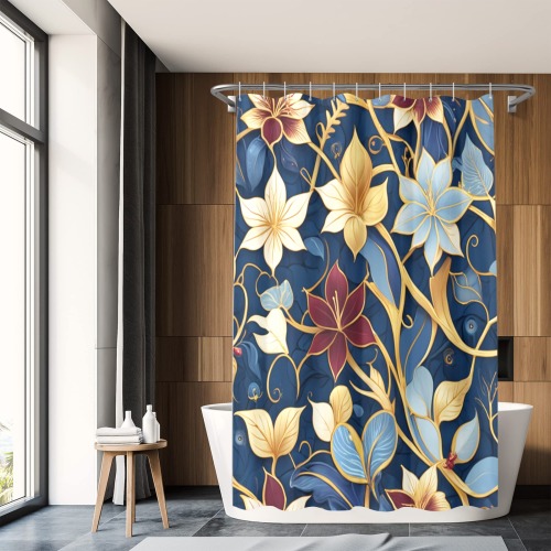 Fabulous Florals 37 Shower Curtain 69"x72"