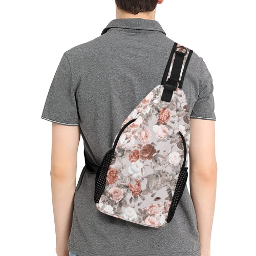 Blossom Men's Casual Chest Bag (Model 1729)