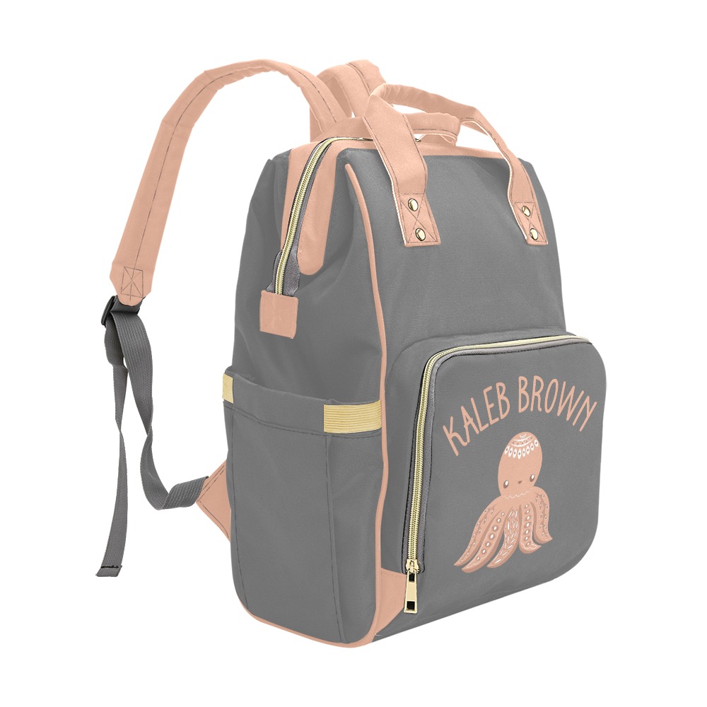 Personalized Boho Diaper Bag Multi-Function Diaper Backpack/Diaper Bag (Model 1688)