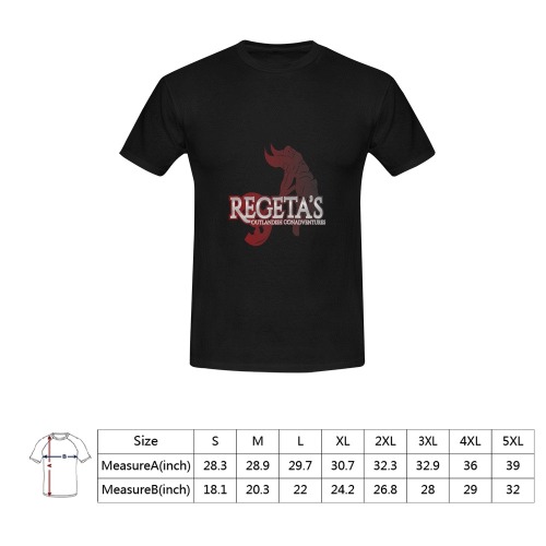 ROCAUSASIZE Men's T-Shirt in USA Size (Front Printing Only)