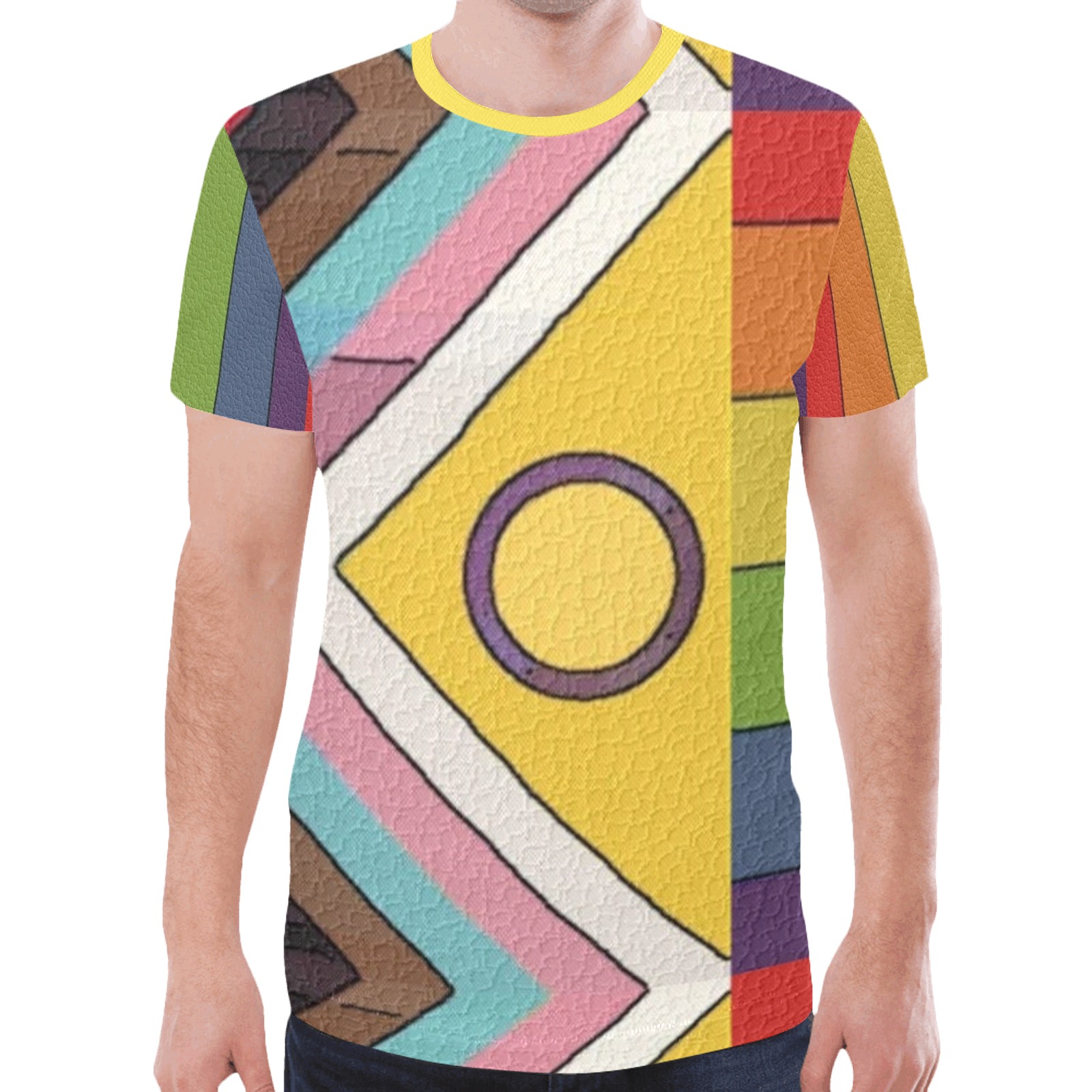 Lbgtq plus Pop Art by Nico Bielow New All Over Print T-shirt for Men (Model T45)
