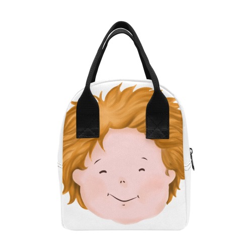 Cute boy- Zipper Lunch Bag (Model 1689)