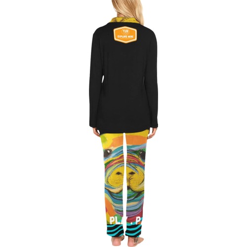 Magical Merlyn Woman's PJ's By YUMLife Women's Long Pajama Set