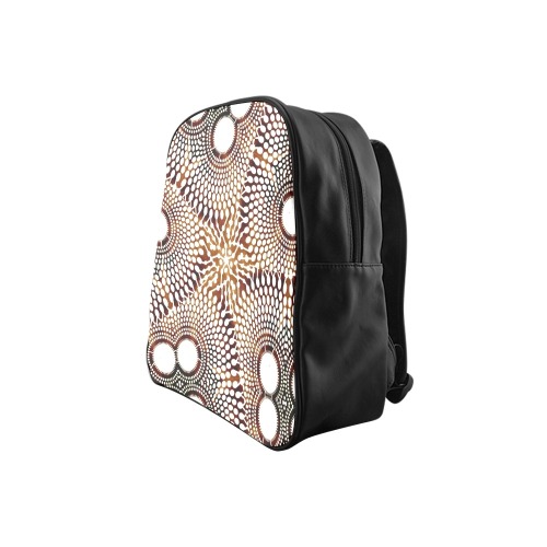 AFRICAN PRINT PATTERN 4 School Backpack (Model 1601)(Small)