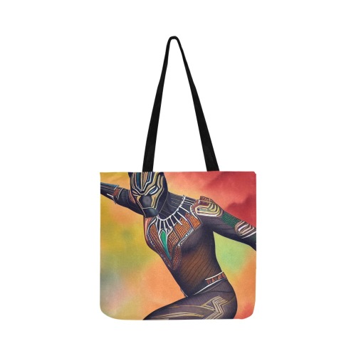 Powerful! Reusable Shopping Bag Model 1660 (Two sides)