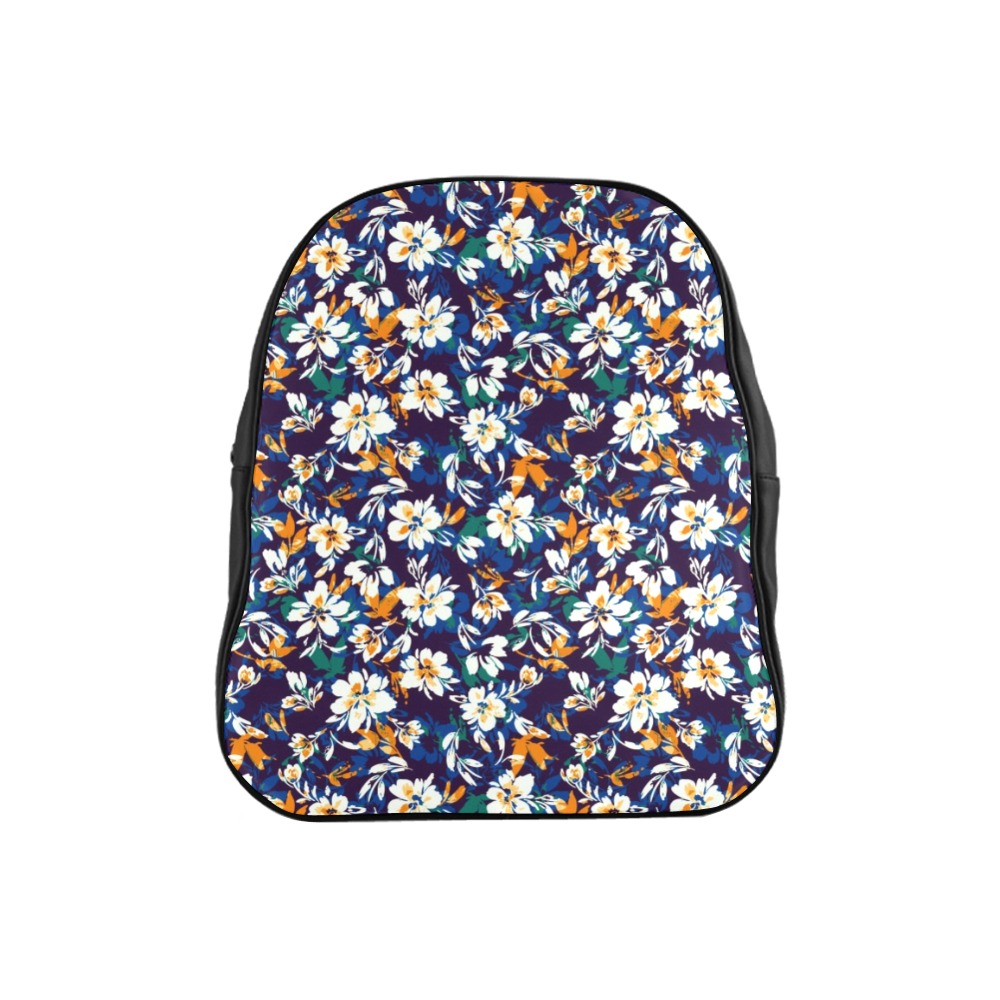Floral garden modern 001 School Backpack (Model 1601)(Small)