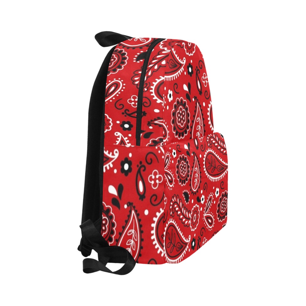 red bandana Unisex Classic Backpack (Model 1673)