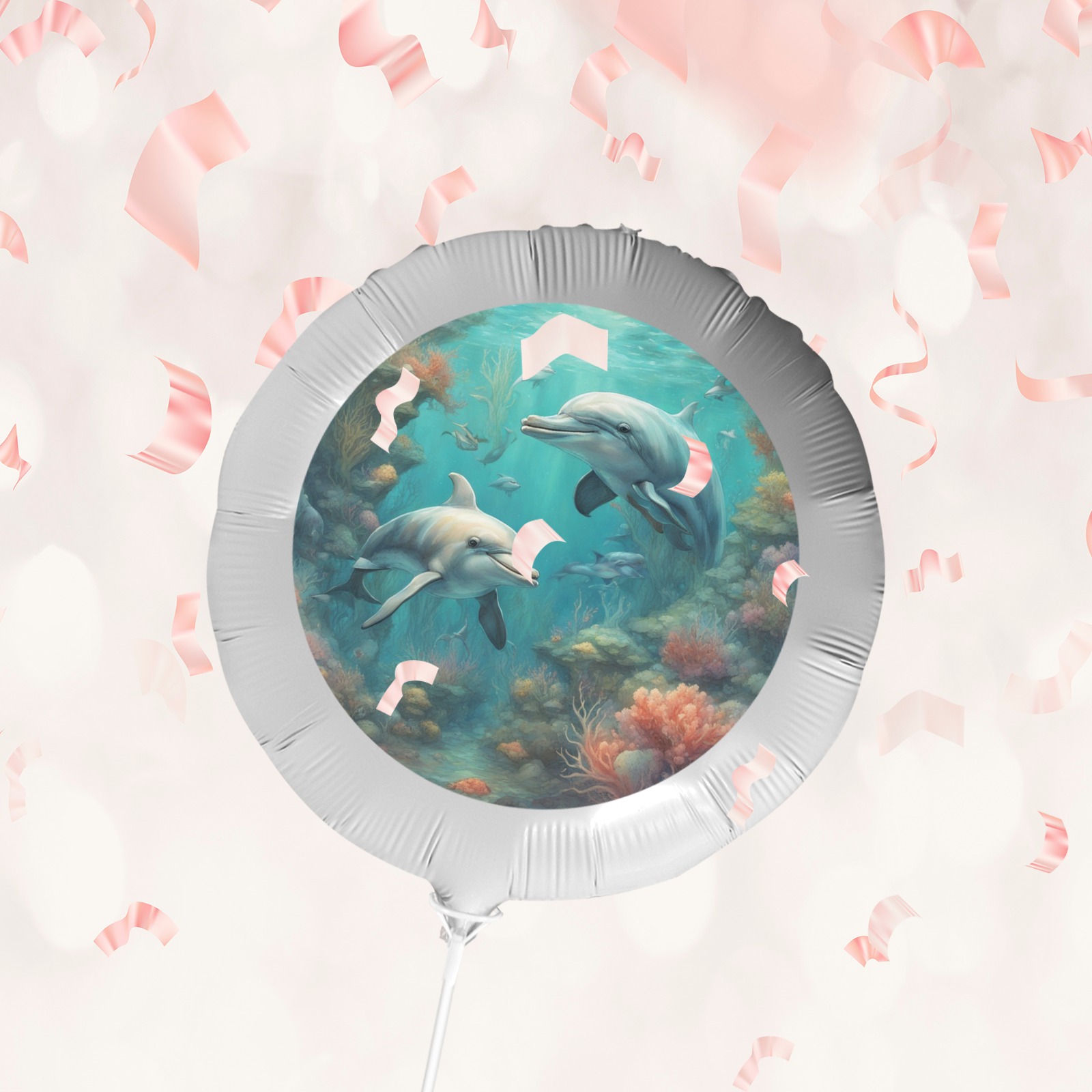 Dolphin Fantasy 7 Foil Balloon (18inch)