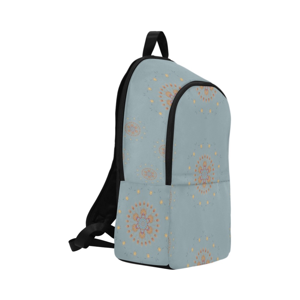shanti mandala flowers 6 Fabric Backpack for Adult (Model 1659)