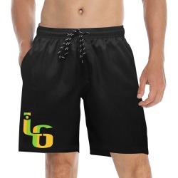 LG Y/G Men's Mid-Length Beach Shorts (Model L51)