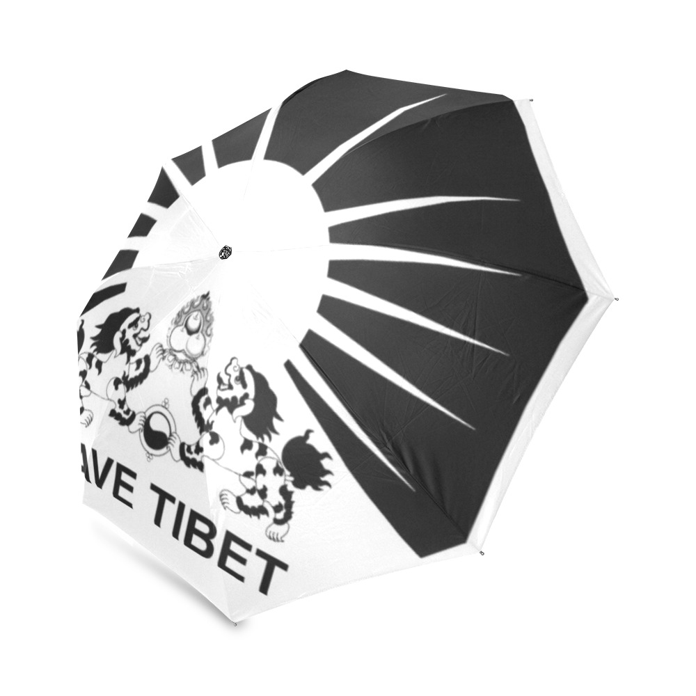 B&W Tibet Umbrella Foldable Umbrella (Model U01)