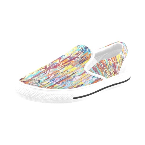 Bliss Women's Slip-on Canvas Shoes (Model 019)