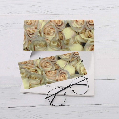 Primrose Floral Custom Foldable Glasses Case