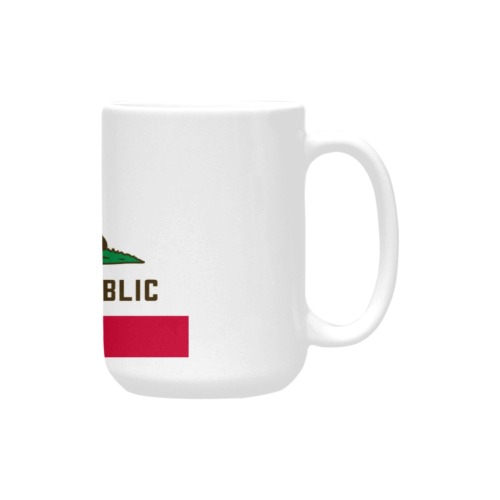 california flag Custom Ceramic Mug (15oz)