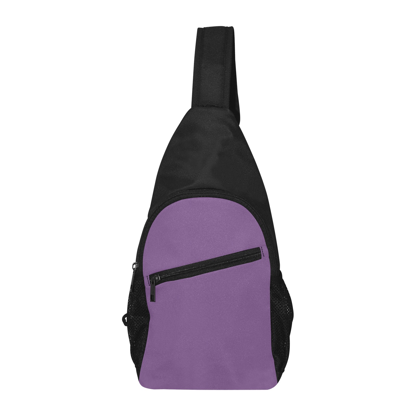 color purple 3515U Chest Bag-Front Printing (Model 1719)