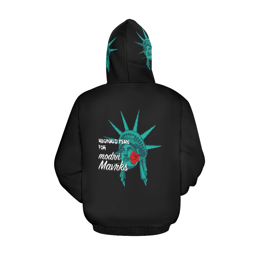 Pean for modmavs hoodie updated All Over Print Hoodie for Men (USA Size) (Model H13)