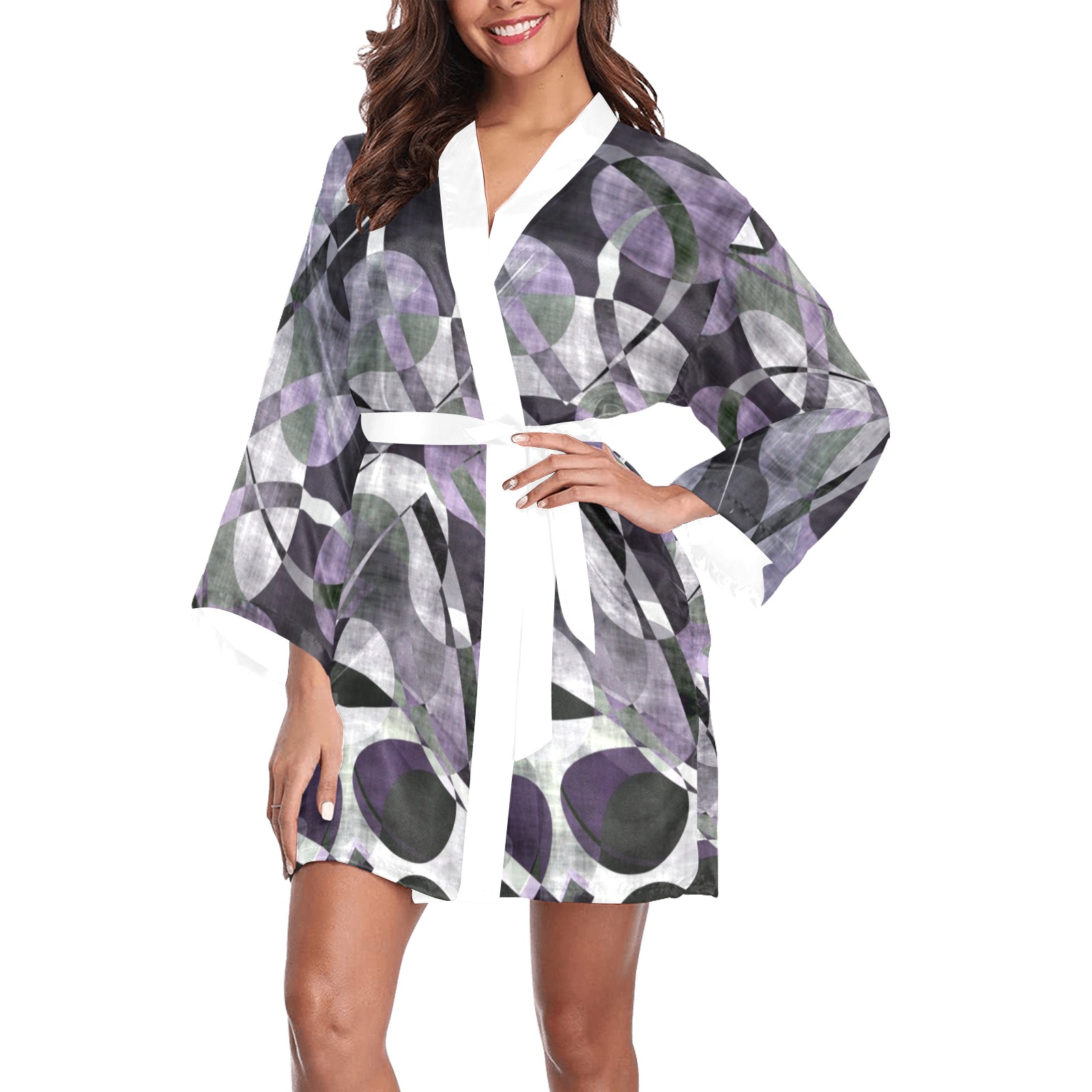 Chaos Long Sleeve Kimono Robe