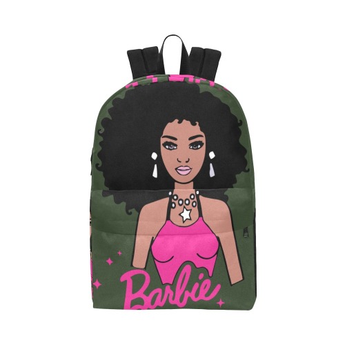 Afro Barbie Backpack Unisex Classic Backpack (Model 1673)