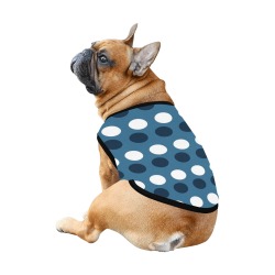 Big Polka Dots All Over Print Pet Tank Top