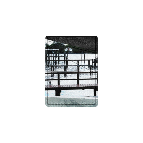 Docks On The River 7580 Cell Phone Card Holder
