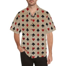 Playing Cards Hawaiian Shirt (Model T58)