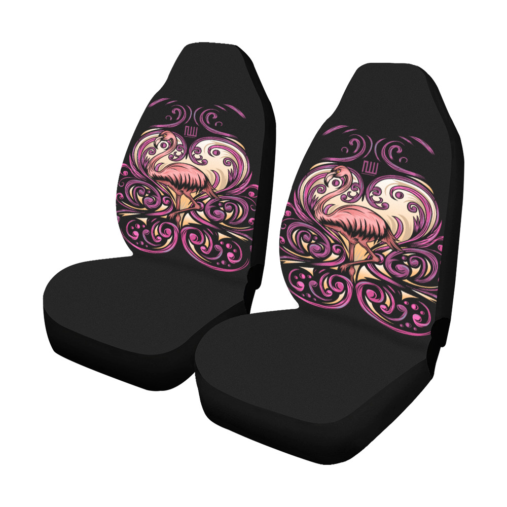 Exotic Pink Car Seat Covers (Set of 2)