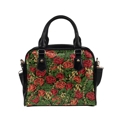 vecteezy_vintage-seamless-pattern-with-lush-blooming-red-and-orange_9464017 Shoulder Handbag (Model 1634)