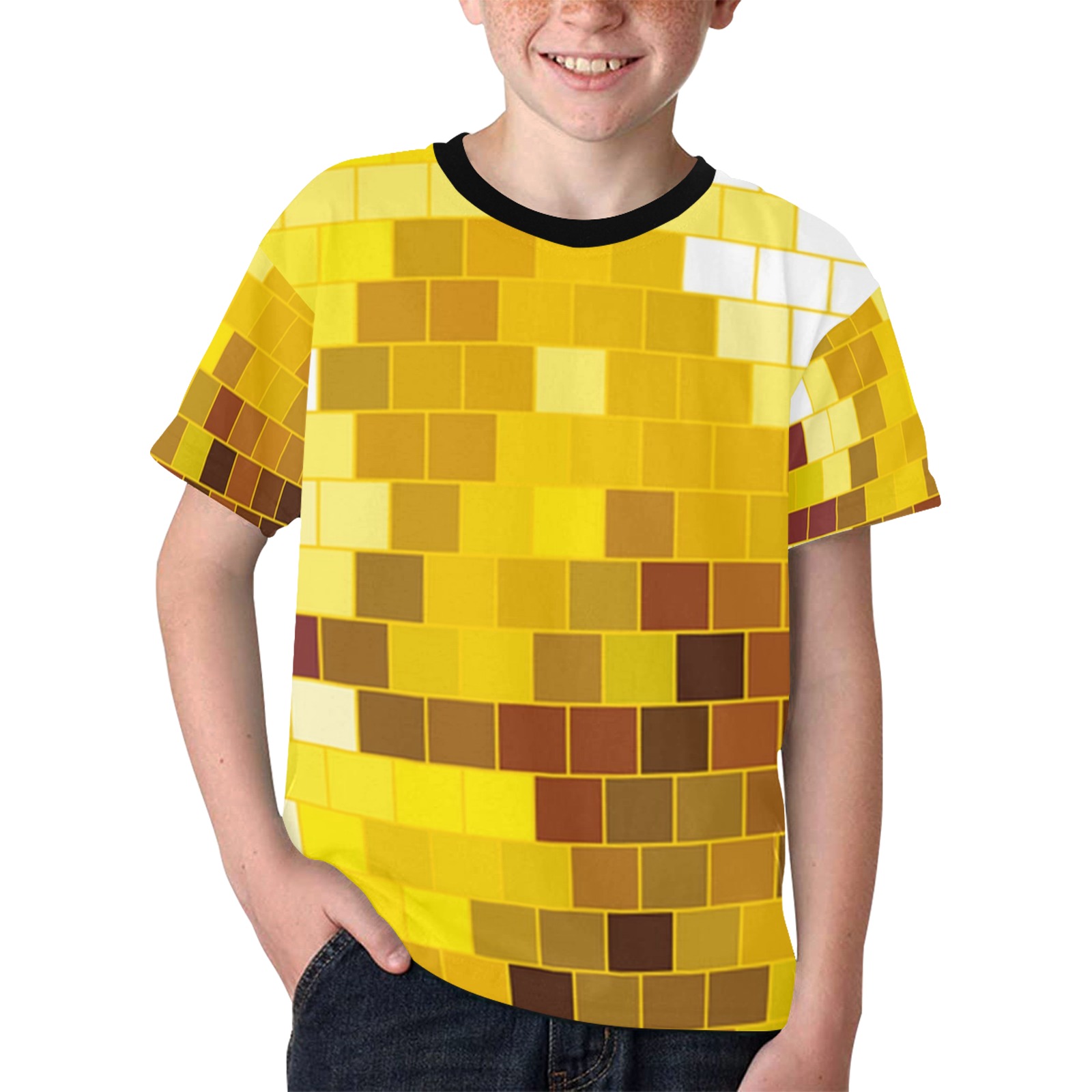 DISCO BALL 2 Kids' All Over Print T-shirt (Model T65)
