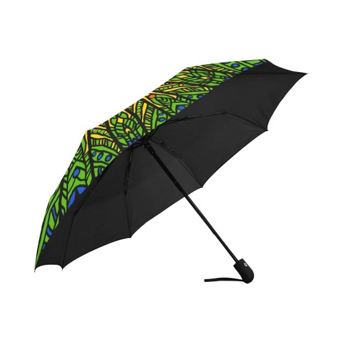 Ô Rainbow Mandala Anti-UV Auto-Foldable Umbrella (U09)