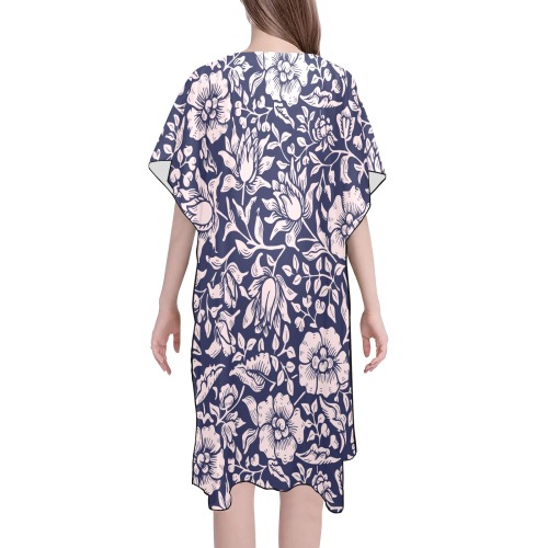Cover up Mid-Length Side Slits Chiffon Cover Ups (Model H50)