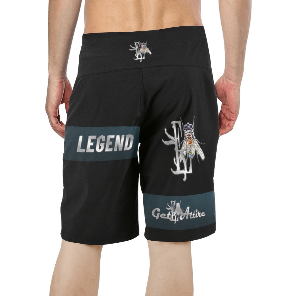 Legend Collectable Fly Men's All Over Print Board Shorts (Model L16)