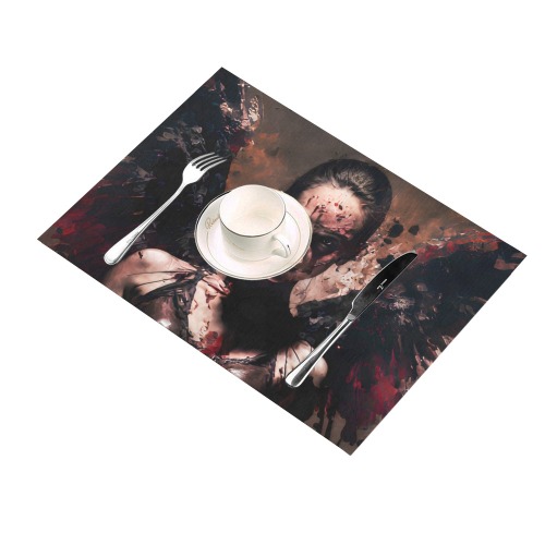 Angel of death Placemat 14’’ x 19’’ (Set of 4)