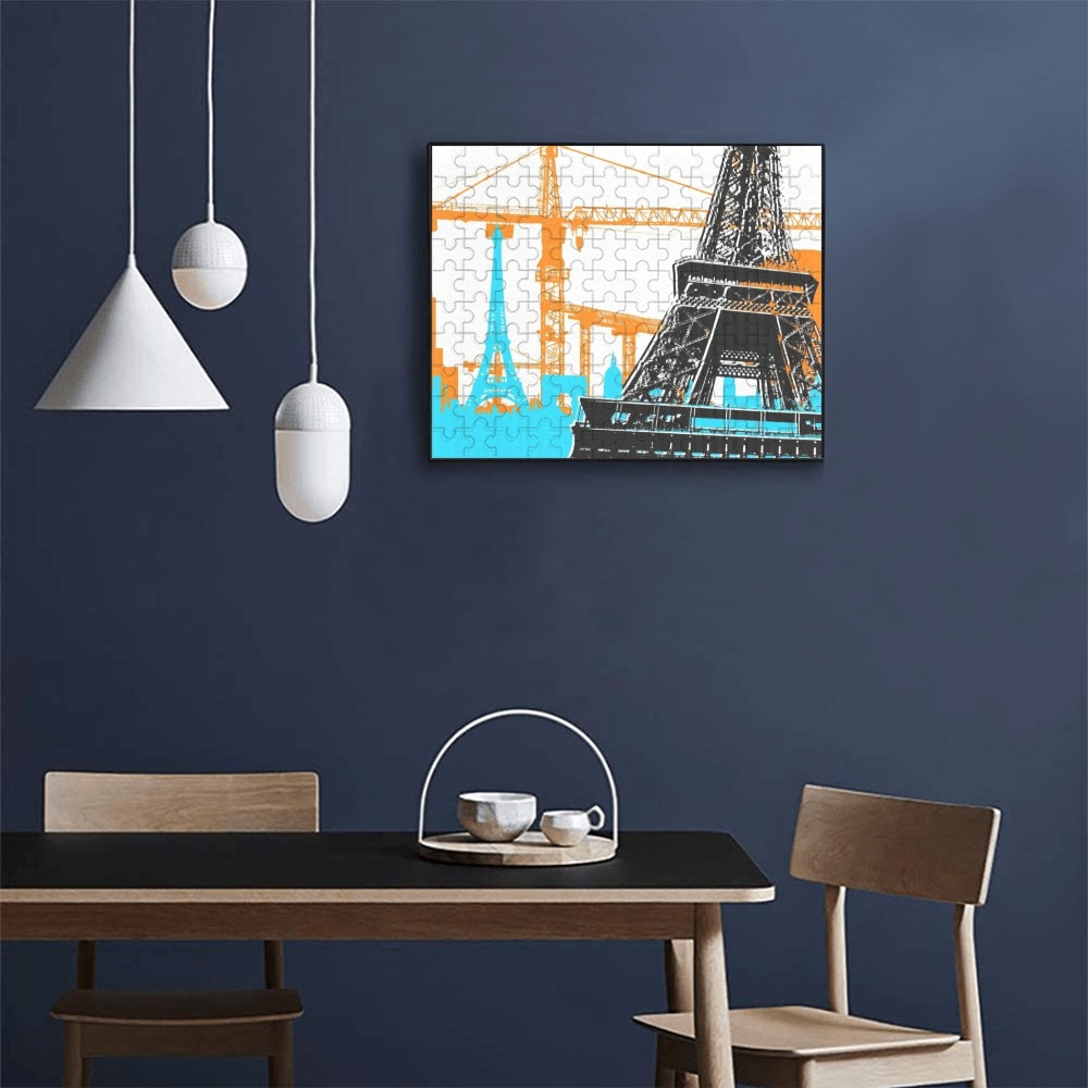 WE BUILT THIS CITY PARIS 120-Piece Wooden Photo Puzzles