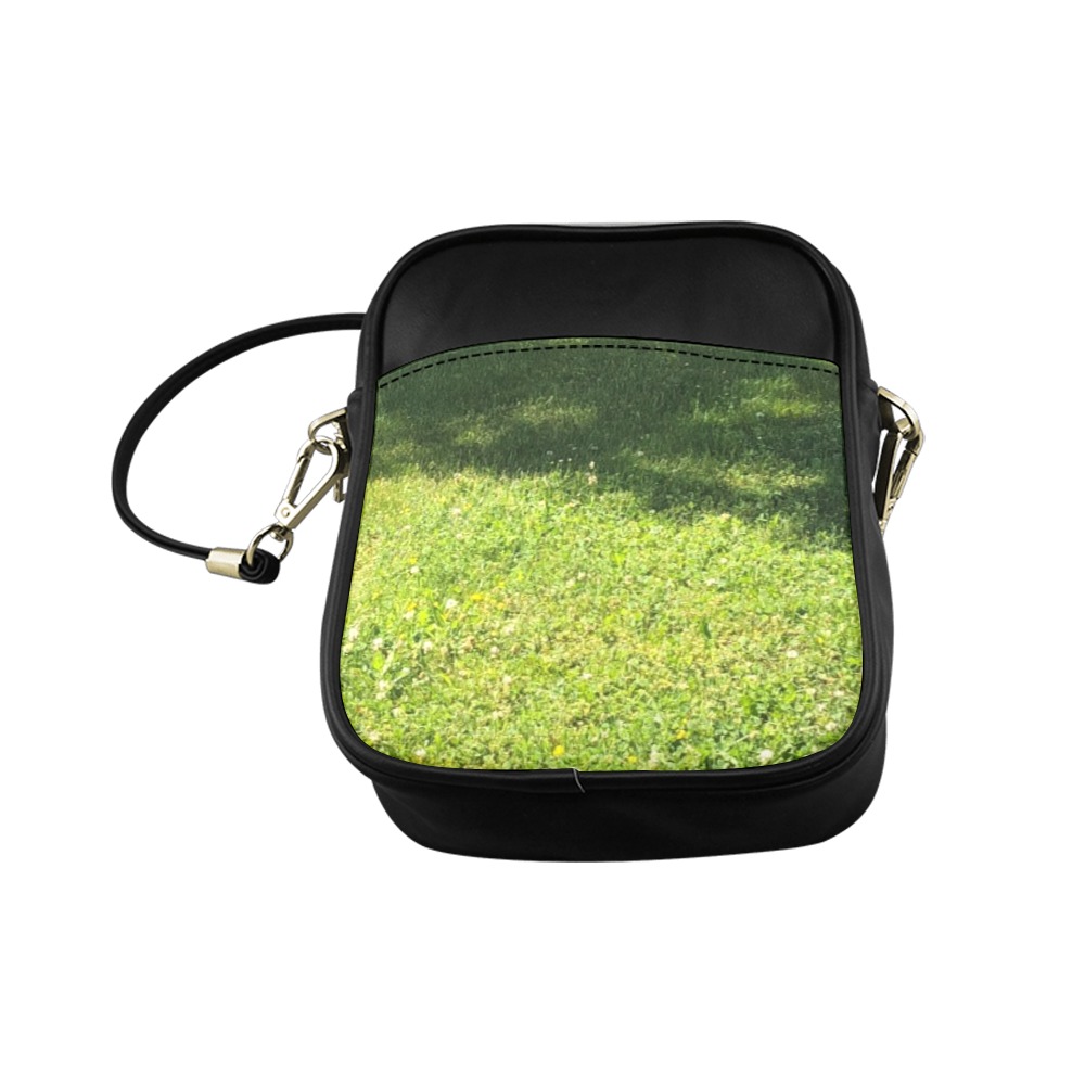Fresh Grreeen Grass Collection Sling Bag (Model 1627)