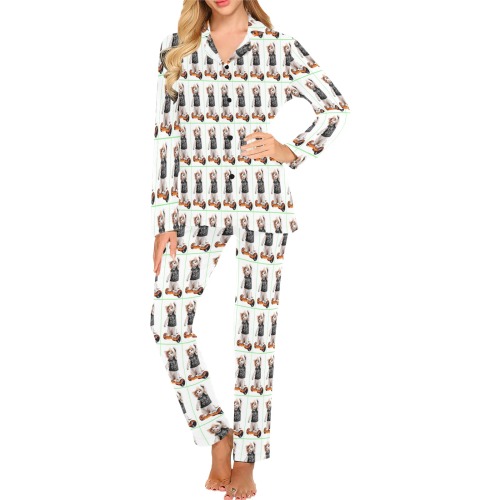 Scatercat Women's Long Pajama Set