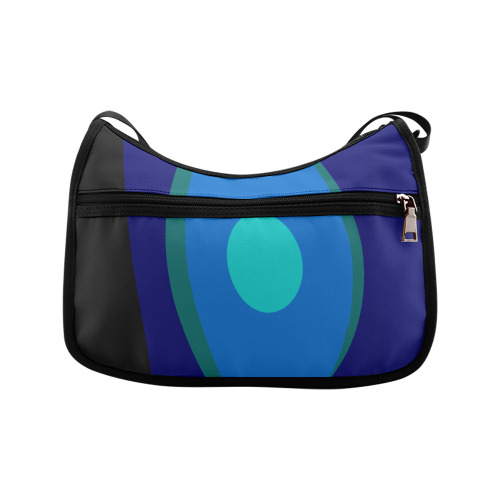 Dimensional Blue Abstract 915 Crossbody Bags (Model 1616)