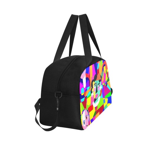 Art illustation Fitness Handbag (Model 1671)