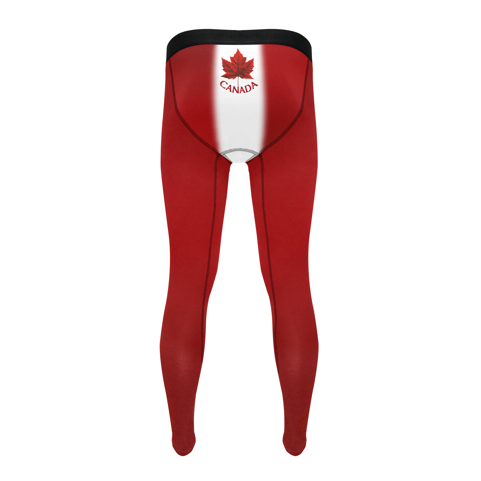 Canada Maple Leaf Long Underwear Men's Workout Compression Leggings (Model L69)