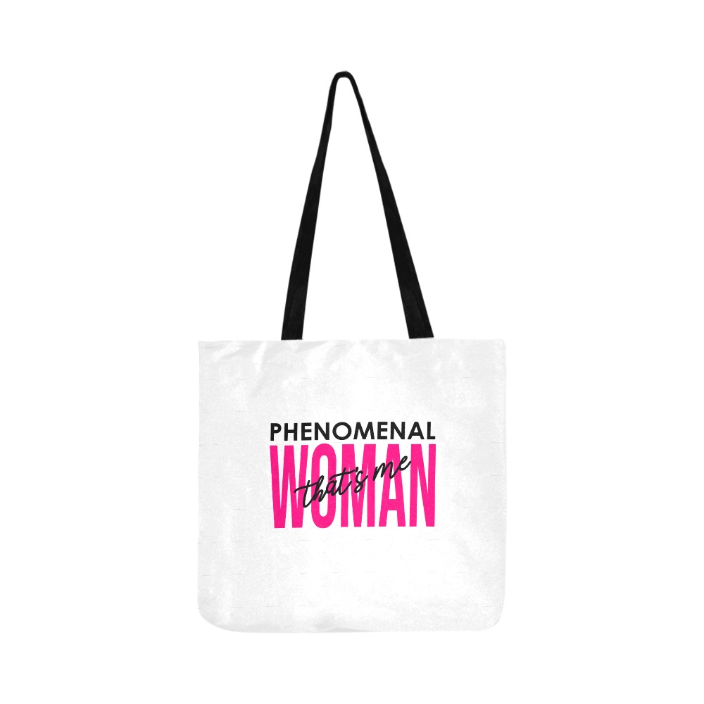 Phenomenal Woman shopping bag Reusable Shopping Bag Model 1660 (Two sides)