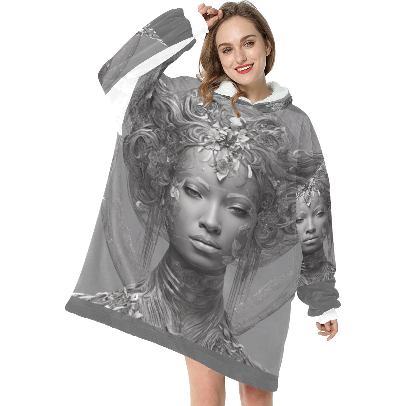 Goddess Blanket Hoodie Blanket Hoodie for Women