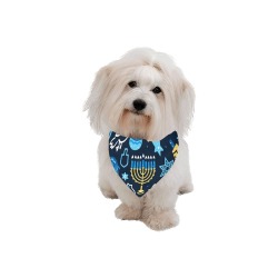 Hanukkah Pet Bandana Pet Dog Bandana/Large Size