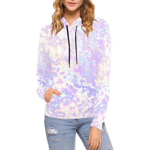 Hoodie #8 All Over Print Hoodie for Women (USA Size) (Model H13)