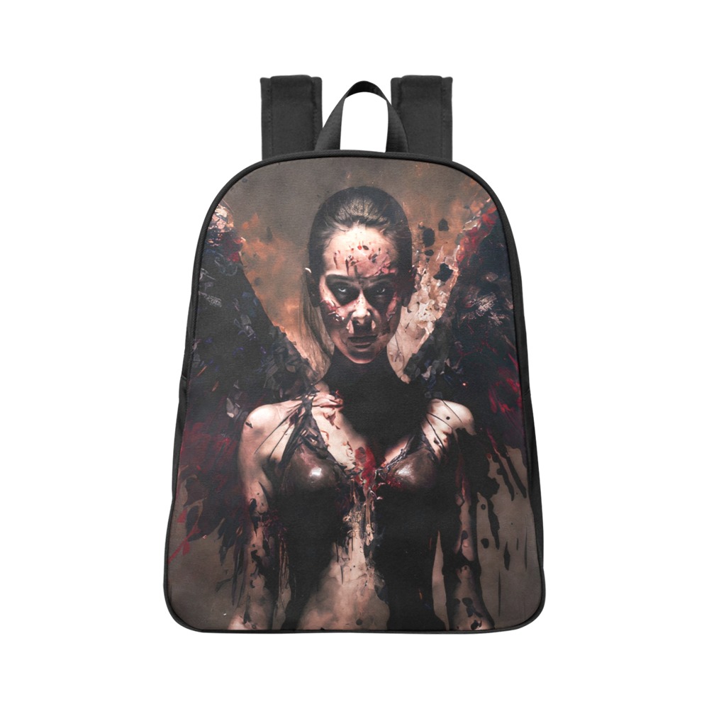Angel of death Fabric School Backpack (Model 1682) (Large)
