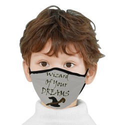 Wizard of your Dreams (Black) Mouth Mask