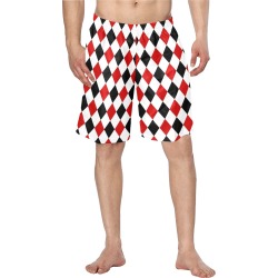 DIAMOND PATTERN Men's Swim Trunk (Model L21)