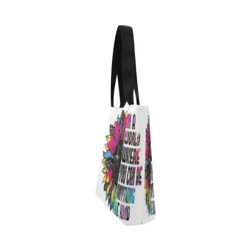 tote bag in a world... Canvas Tote Bag (Model 1657)
