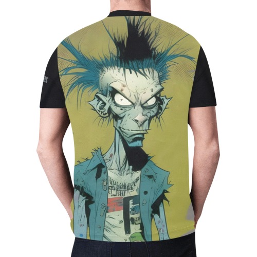 Rebels Mad New All Over Print T-shirt for Men (Model T45)
