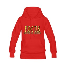 red & yellow hoodyjpg Women's Classic Hoodies (Model H07)