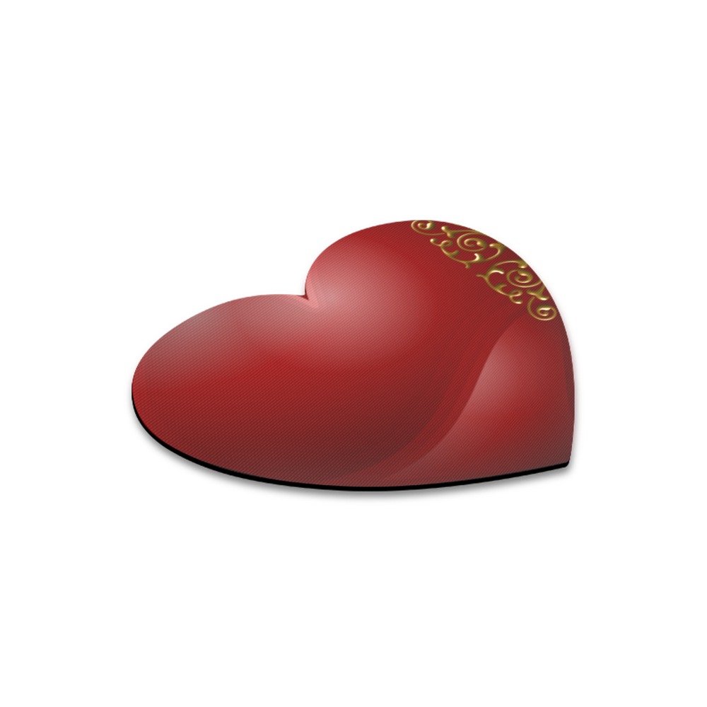Las Vegas Heart Playing Card Shape Heart-shaped Mousepad