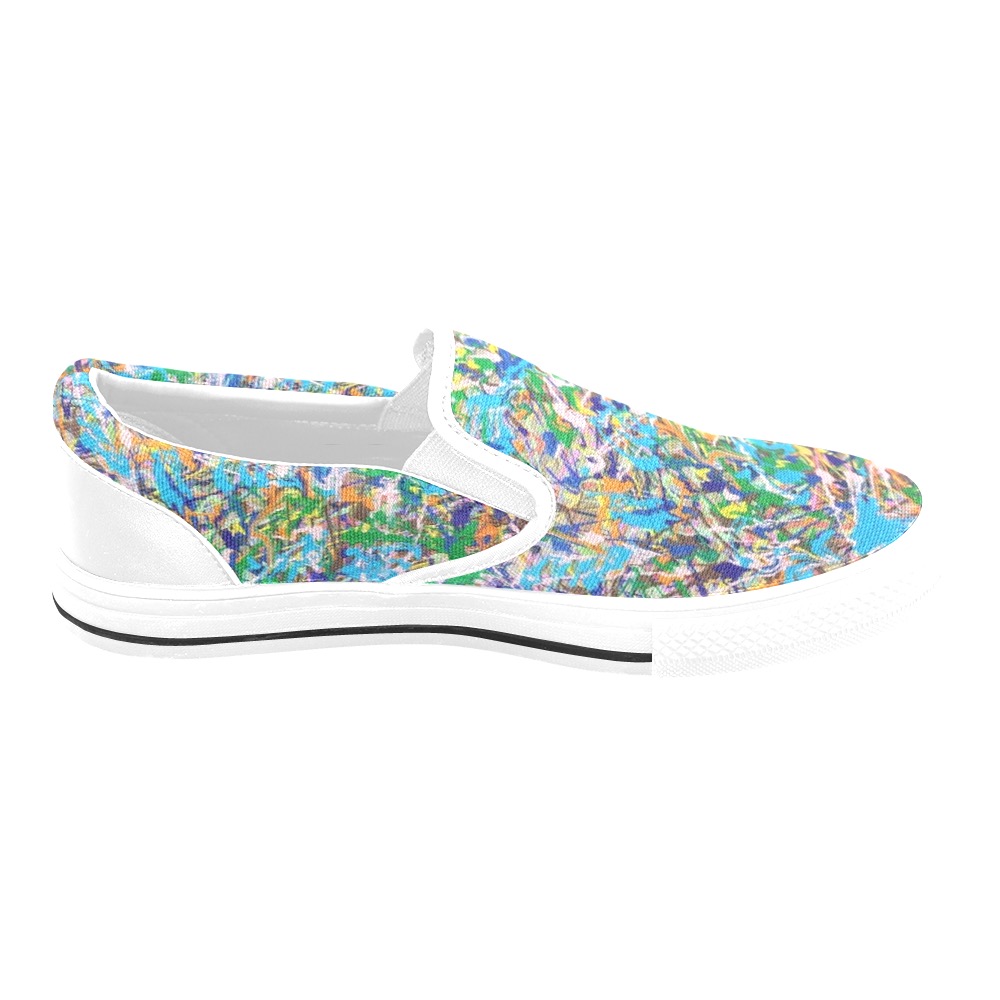Chill Women's Slip-on Canvas Shoes (Model 019)